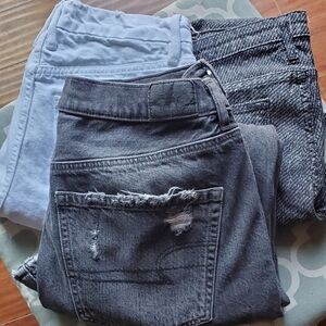 Lot of 3 Pants/Jeans: American Eagle, Good American, Helmut Lang